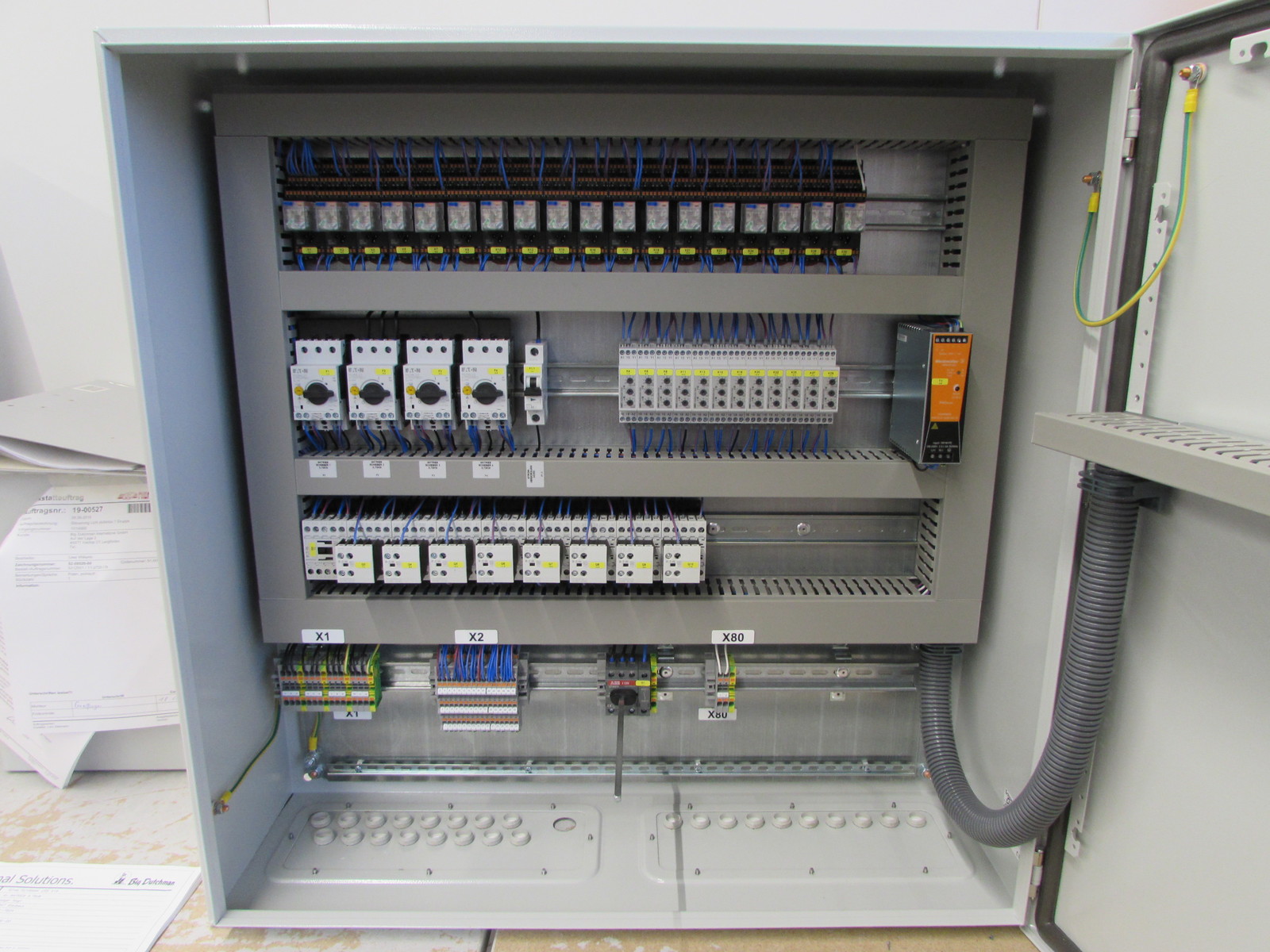 Control cabinet ERS V19 4x0,75kW